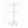 Supporto a Pavimento Trolley TV LCD/LED/Plasma 32-70'' Bianco