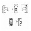 Domus S44 Presa RJ45 Cat.6A FTP Bianco Lucido