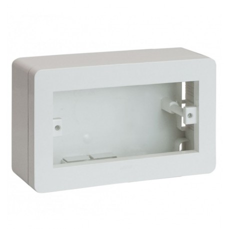 Scatola Universale IP40 per Minicanali 4 Moduli Bianco ICV-44SC04
