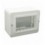 Contenitore Autoportante Minicanali IP40 S44 3 Moduli Bianco
