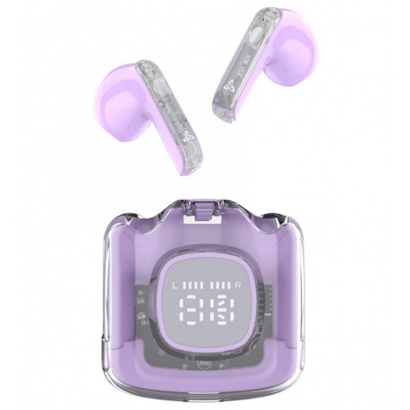 Cuffie Auricolari Bluetooth con Microfono EB-TWS148 Viola ICSB-EBTWS148VL