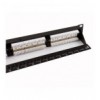 Pannello Patch 24 Posti 1HE Cat.6 UTP Nero