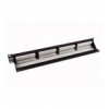 Pannello Patch 24 Posti 1HE Cat.6 UTP Nero