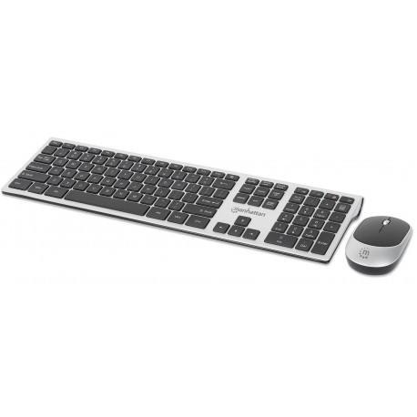 Set Combo Tastiera e Mouse 1200dpi USB Wireless MWK7400 ICTWC004-US