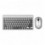 Kit Mini Tastiera Slim e Mouse 1200 Dpi Wireless, MWK4095