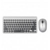 Set Combo Mini Tastiera Slim e Mouse 1200dpi USB Wireless MWK4095 ICTWC005
