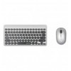 Set Combo Mini Tastiera Slim e Mouse 1200dpi USB Wireless MWK4095