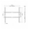 Supporto TV a Muro Fissa Ultra-Slim per TV 32-70''
