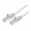 Cavo di rete Patch in rame Cat. 6A Bianco SFTP LSZH 3 metri ICOC LS6A-030-WH