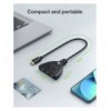 Switch 3 Porte HDMI 8K@60Hz Compatto