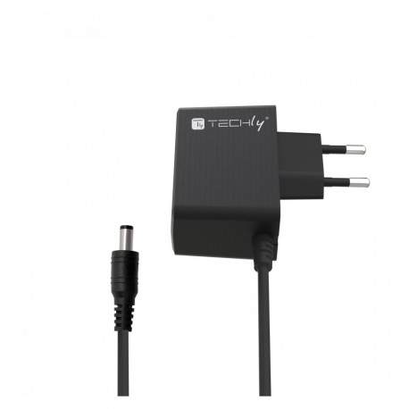 Alimentatore AC/DC 5V 1A Plug 5.5x2.1 mm Slim Nero IPW-5V1ATY2