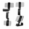Supporto Porta Smartphone 4,7–6,9'' con Rotazione 360° Nero