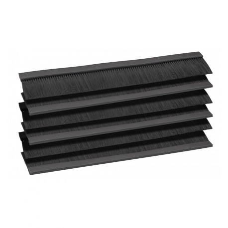 Sei Spazzole Ingresso Cavi per Armadio Rack 380 mm I-CASE KIT-SP5