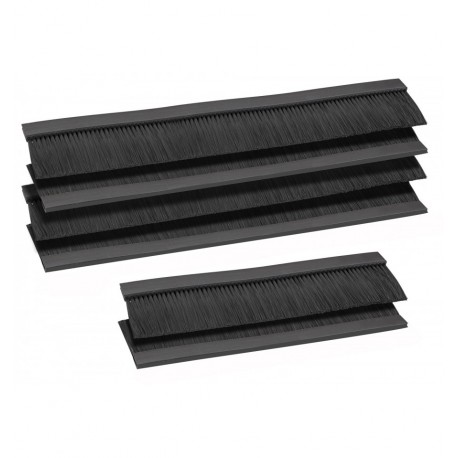 Spazzole Ingresso Cavi per Armadio Rack Due da 265 mm e Quattro da 380 mm I-CASE KIT-SP1