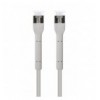 Cavo di rete Patch in Rame Cat. 6A F/FTP FlexiBoot Slim Grigio 1 m