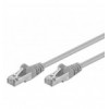 Cavo di Rete Patch in CCA Cat.5E Schermato F/UTP 5 metri Grigio