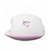 Mouse Ottico Gaming LED RGB con Cavo USB 6400 dpi Bianco, GARETH