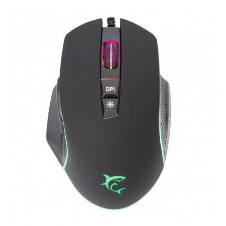 Mouse Ottico Gaming LED RGB con Cavo USB 6400 dpi Nero