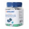 Frutto Keystone Slim Cat.6 per Cavo Rigido con Supporto Punch-Down 25 pz Verde IWP-JAR-C6VE