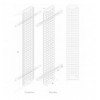 Canala Discesa Cavi per Rack 42U Profondi 800 mm I-CASE CNLP-2