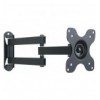 Supporto a Muro per TV LED LCD 13-30'' Full-Motion Nero