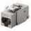 Frutto Keystone RJ45 Cat6 STP Schermato 250MHz SNAP-IN