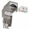 Frutto Keystone RJ45 Cat6 STP Schermato 250MHz SNAP-IN