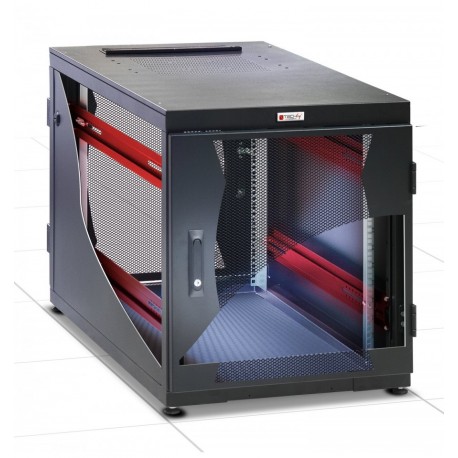 Armadio Server Rack 19'' 600x1000 14 Unita' Nero Flat Pack I-CASE FP-I146BK
