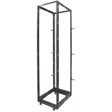 Open Frame Rack 19'' 4 Montanti 45U con profondità regolabile I-CASE OF-MOD45U