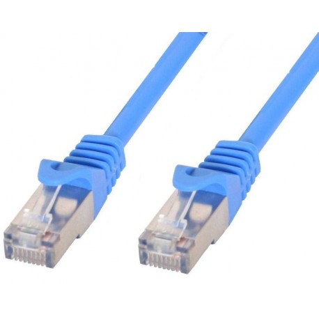 Cavo di rete Patch in rame Cat.6 Blu SFTP LSZH 5m ICOC LS6-050-BLT