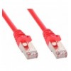Cavo di rete Patch in rame Cat.6 Rosso SFTP LSZH 5m