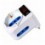 Adattatore Compatto con 2 Prese Bipasso e 1 Bipasso/Schuko Spina 10A
