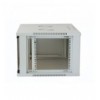 Armadio Rack 19'' a Muro 9U prof. 450 Grigio Assemblato