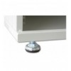 Armadio Rack 19'' a Muro 9U prof. 450 Grigio Assemblato