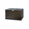 Armadio Rack 19'' a Muro 9U prof. 450 Nero Assemblato I-CASE ER-1009B45