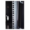Armadio Rack 19'' a Muro 9U prof. 450 Nero Assemblato