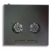 Armadio Rack 19'' a Muro 9U prof. 450 Nero Assemblato