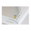 Armadio Rack 19'' a Muro 6U prof. 600 Nero Assemblato