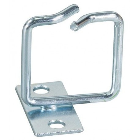 Anello Passacavi Laterale 80x80 mm in Acciaio Zincato per Armadi Rack I-CASE RING-SLIM88