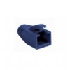 Copriconnettore per Plug RJ45 Cat.6 8mm Blu IWP-CBOOT-BLU8