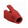 Copriconnettore per Plug RJ45 Cat.6 8mm Rosso