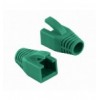 Copriconnettore per Plug RJ45 Cat.6 8mm Verde