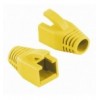 Copriconnettore per Plug RJ45 Cat.6 8mm Giallo
