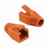 Copriconnettore per Plug RJ45 Cat.6 8mm Arancione
