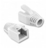 Copriconnettore per Plug RJ45 Cat.6 8mm Bianco