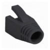 Copriconnettore per Plug RJ45 Cat.6 8mm Nero