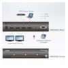 Switch Matrix 2x2 HDMI 4K con Telecomando IR, VM0202H