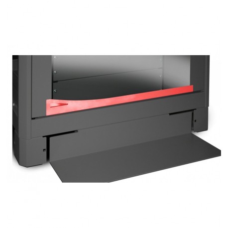 Dispositivo antiribaltamento per armadi 800mm Nero I-CASE ANTIRIB-800N