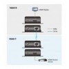 Extender HDMI 4K su cavo cat.5e/6/6a fino 70m HDBaseT-Lite, VE801