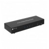 Switch KVM DisplayPort 1.2 e USB 2.0 4 porte con hub e audio